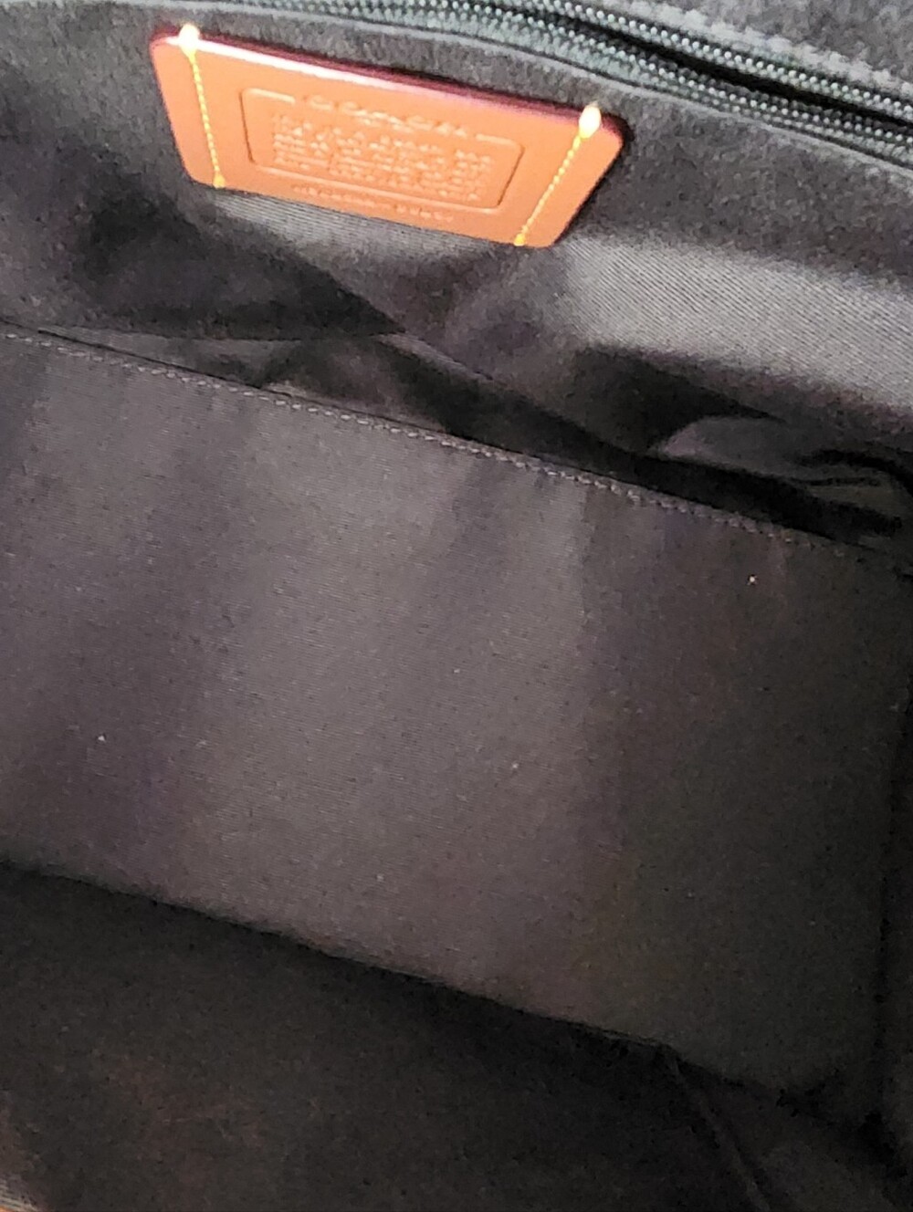 Rowan Large Satchel Bag In Signature Leather - Picture 8 of 9